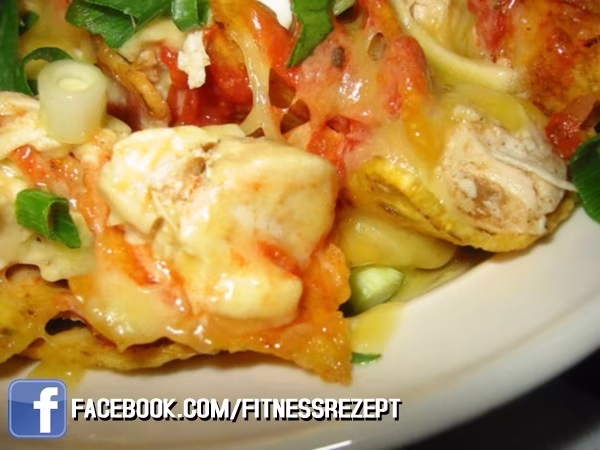 Low Carb Hähnchen-Nachos Low Carb Hähnchen-Nachos