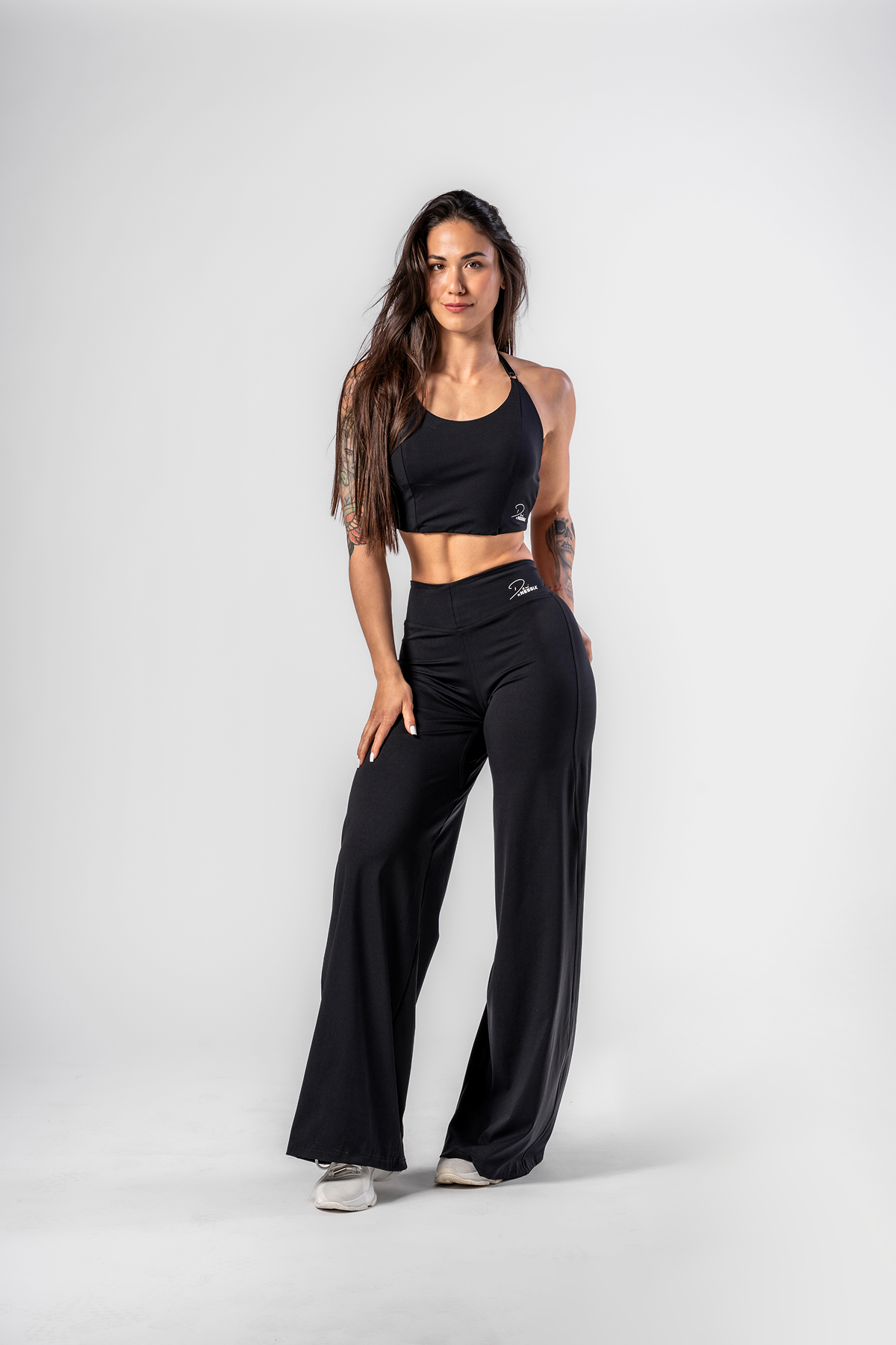 Nebbia Deni X High Waist Flared Pants - schwarz