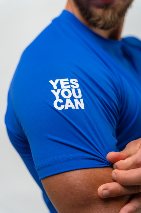 Nebbia Workout Compression T-shirt Performance 339 - blue