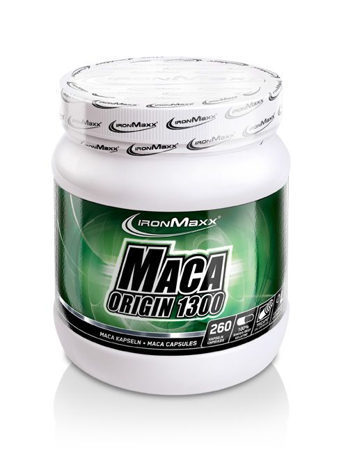 IronMaxx Maca Origin 1300 Tricaps® (260 Caps)