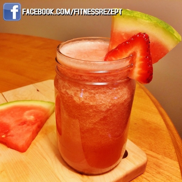 Wassermelonen-Kokos-Smoothie