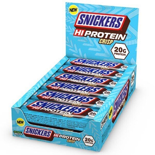 Snickers Hi Protein Crisp Bar (12 x 55G)