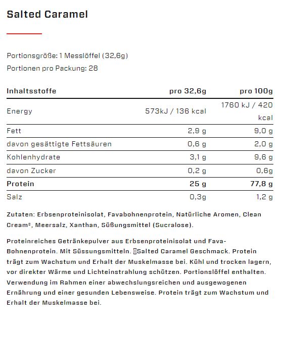 VAST Pro Plant Planted-Based Protein Isolate (900G Dose)