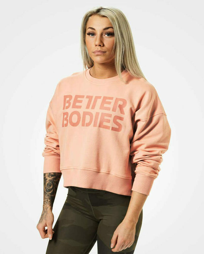 Better Bodies Chelsea Sweater PEACH BEIGE