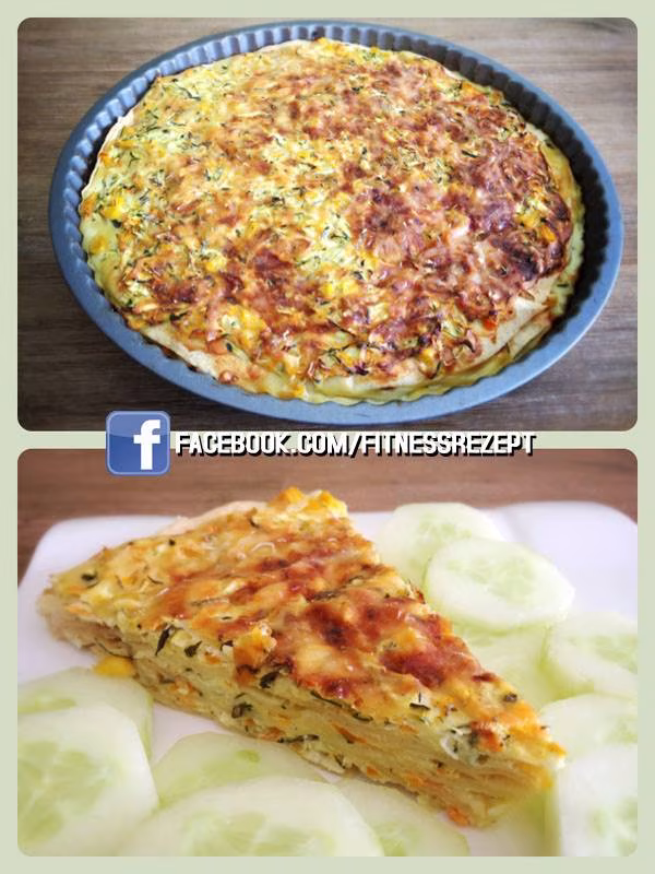 Wrap- Zucchini- Auflauf - ca. 6 Portionen