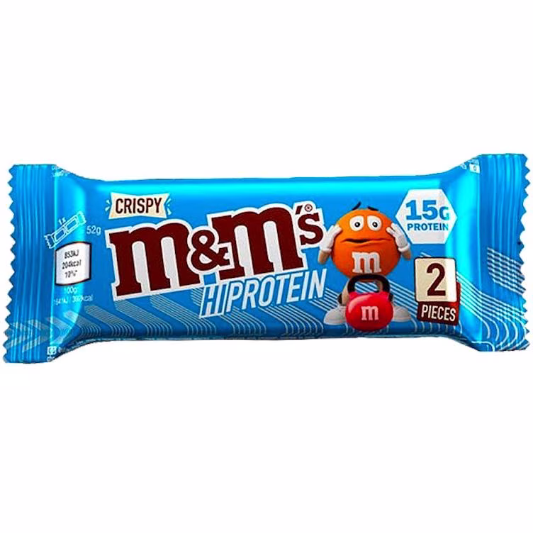M&Ms Crispy High Protein Bar (2 x 26G) M&Ms Crispy High Protein Bar (2 x 26G)