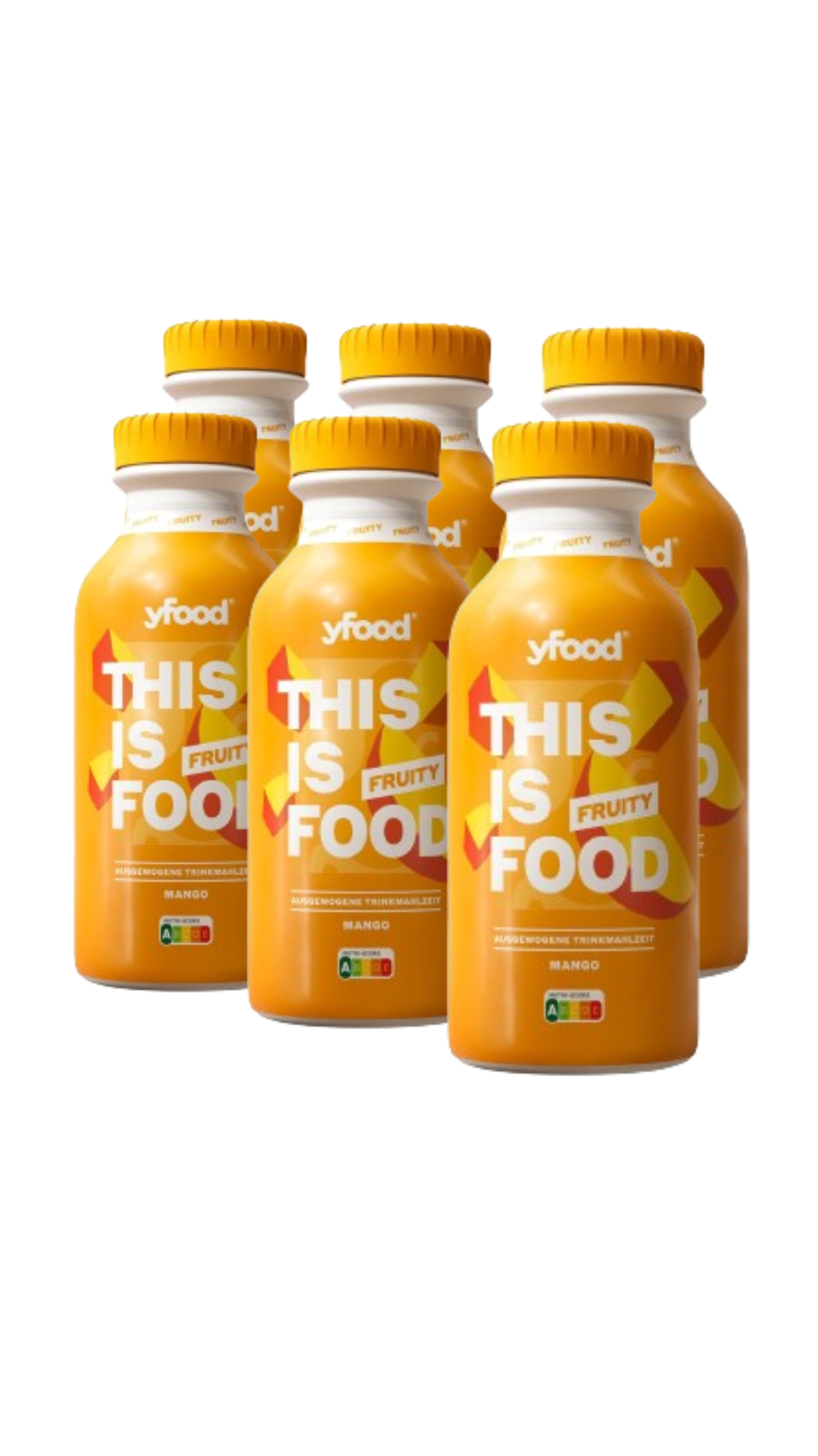 yfood fruity Drinks - Trinkmahlzeit (6 x 500ml)