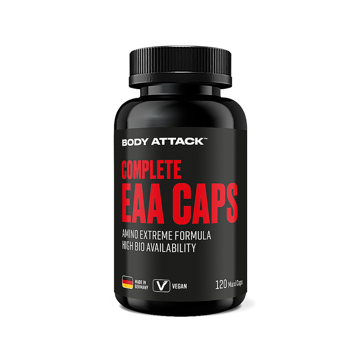 Body Attack Complete EAA Caps (120 Maxi Caps)