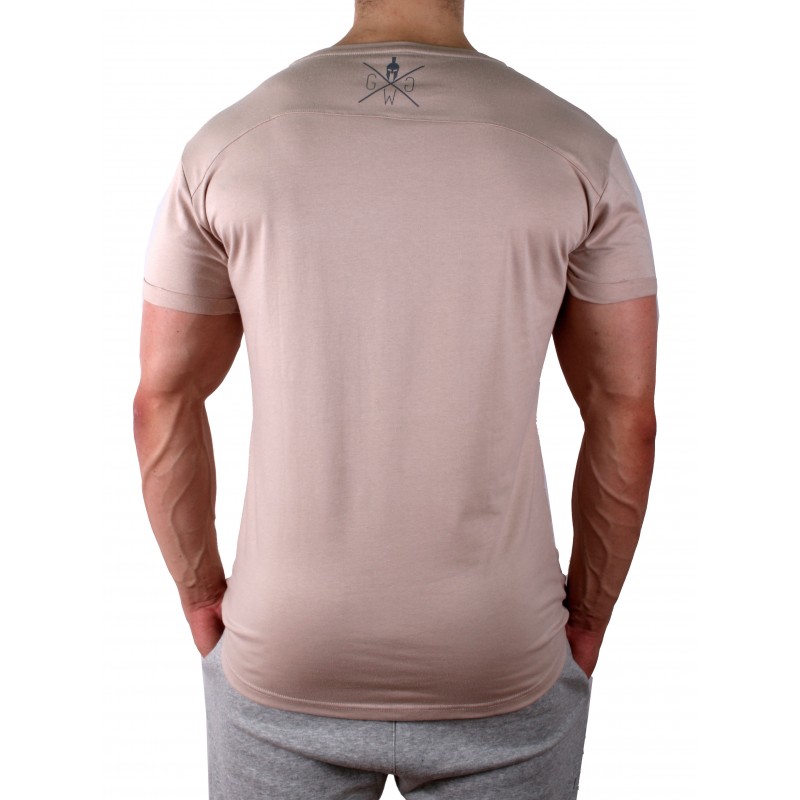 Gym Generation Club Shirt Beige