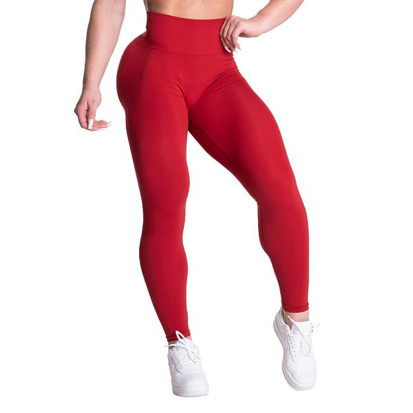 Better Bodies Scrunch Leggings - Chili Red