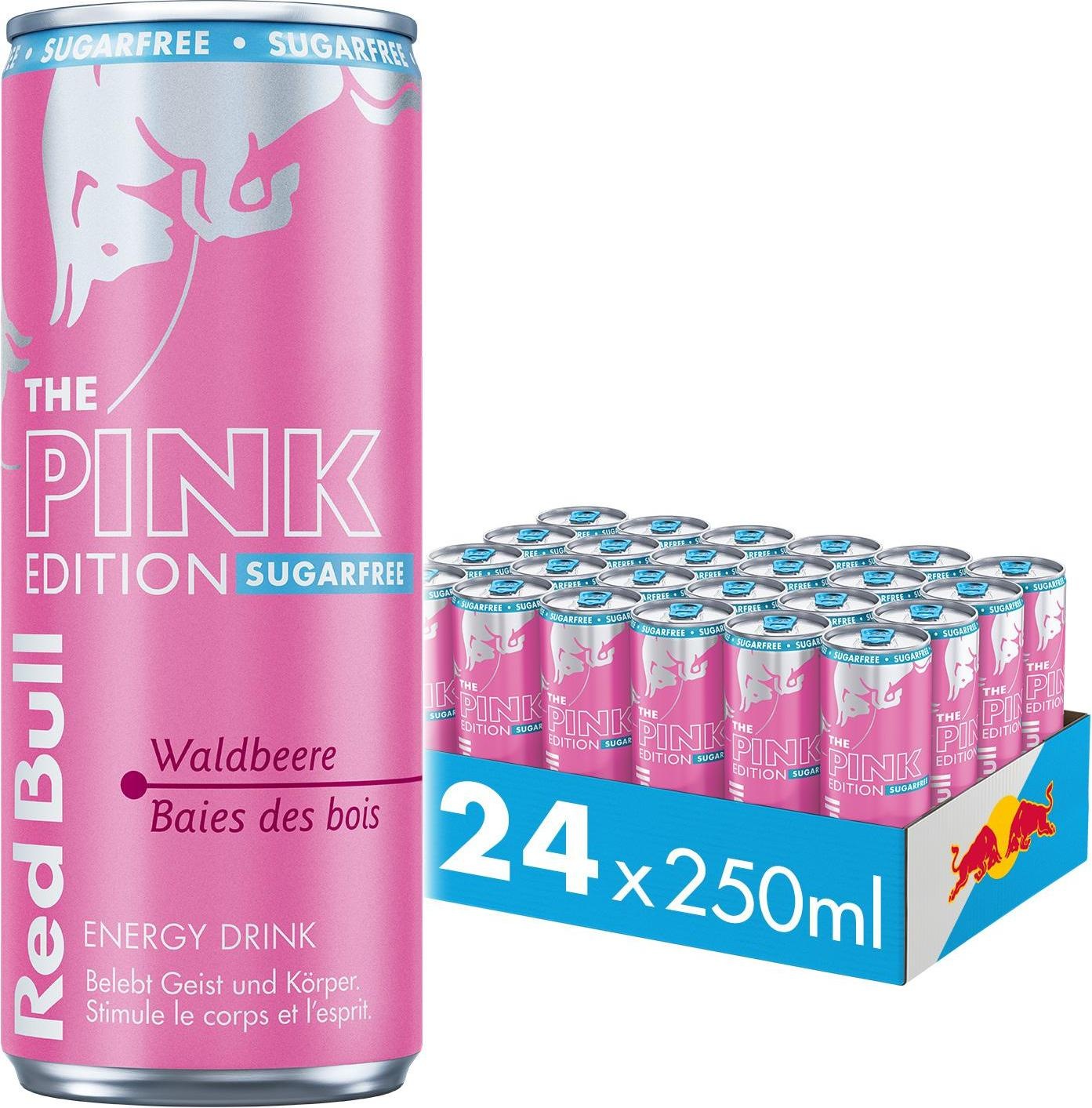 Red Bull Pink Edition Sugarfree (24 x 250ml)