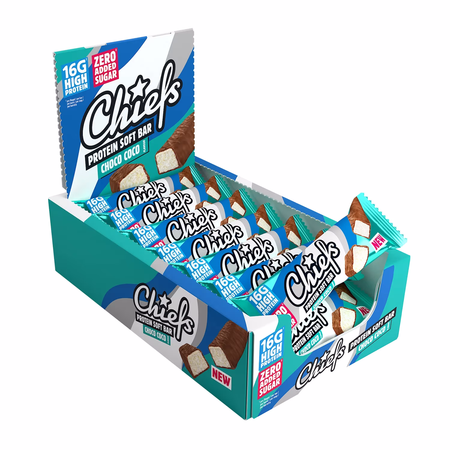 Chiefs Protein Soft Bar (15 x 55g)