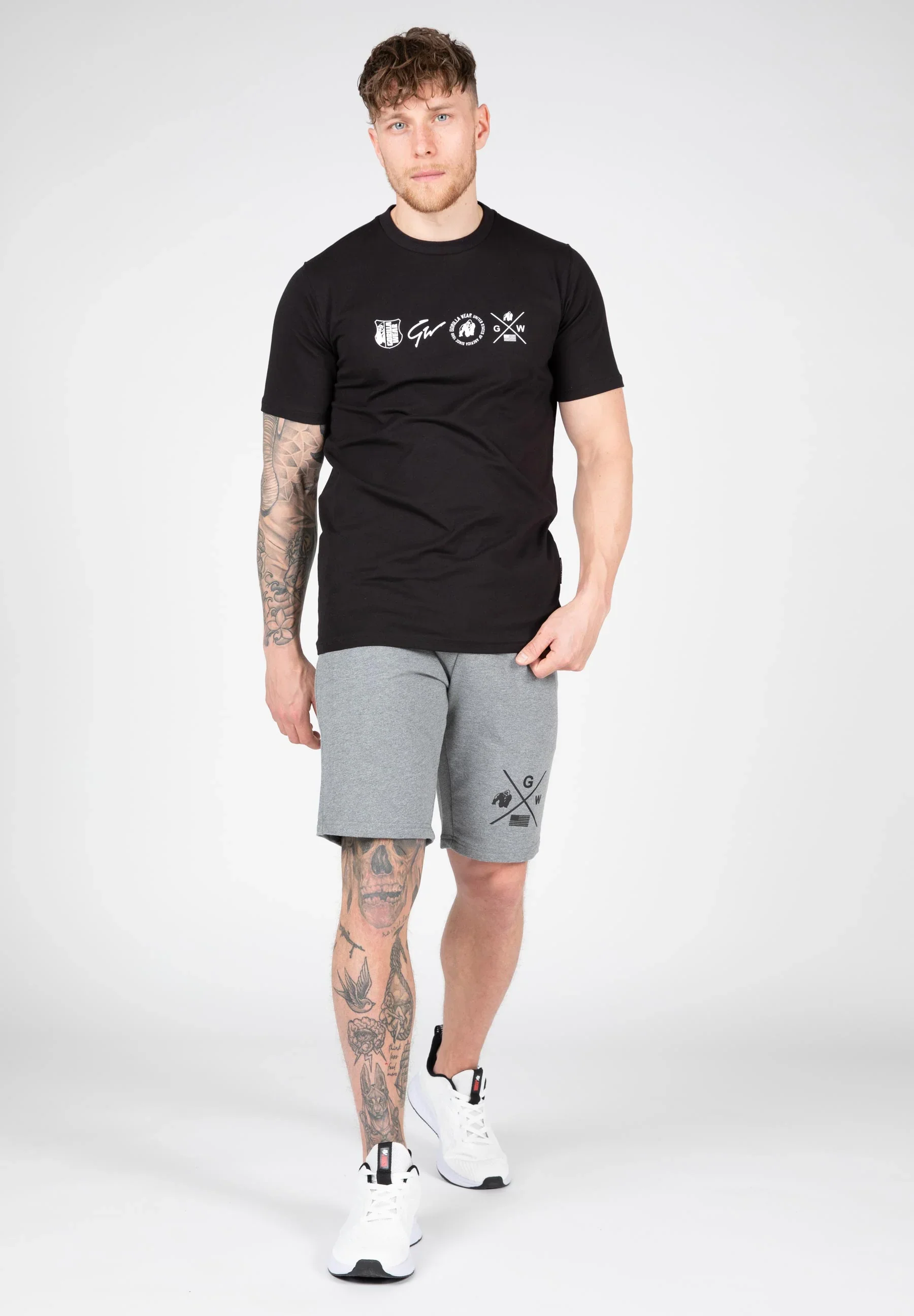 Gorilla Wear Swanton Shirt - Schwarz