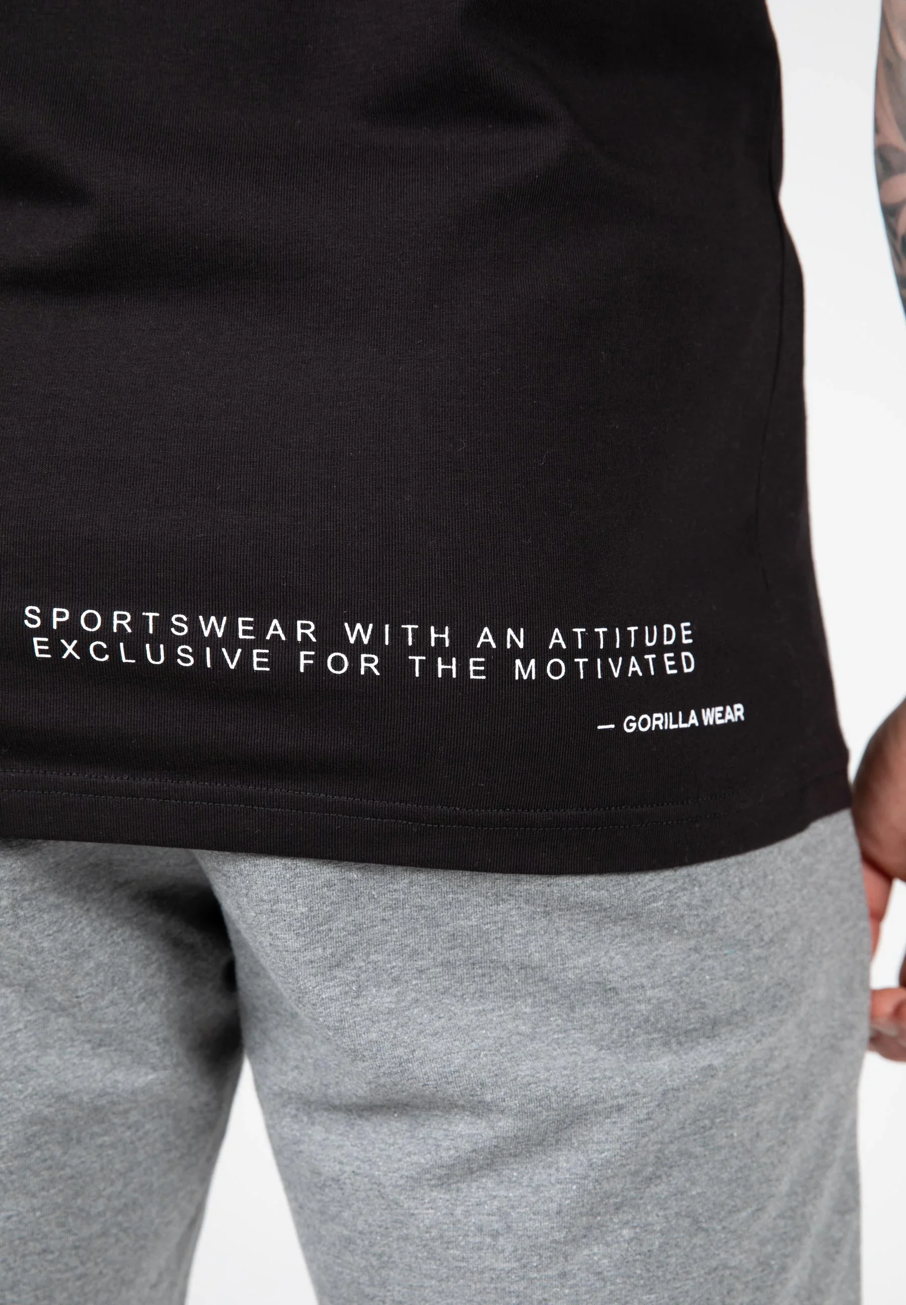Gorilla Wear Swanton Shirt - Schwarz