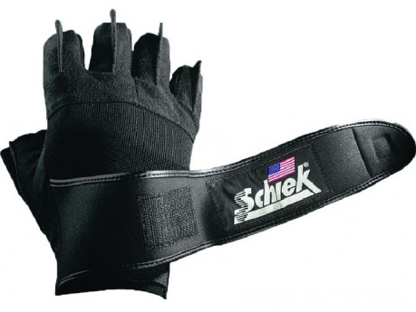 Schiek Lifting Gloves Model 540 Platinum Serie BLACK