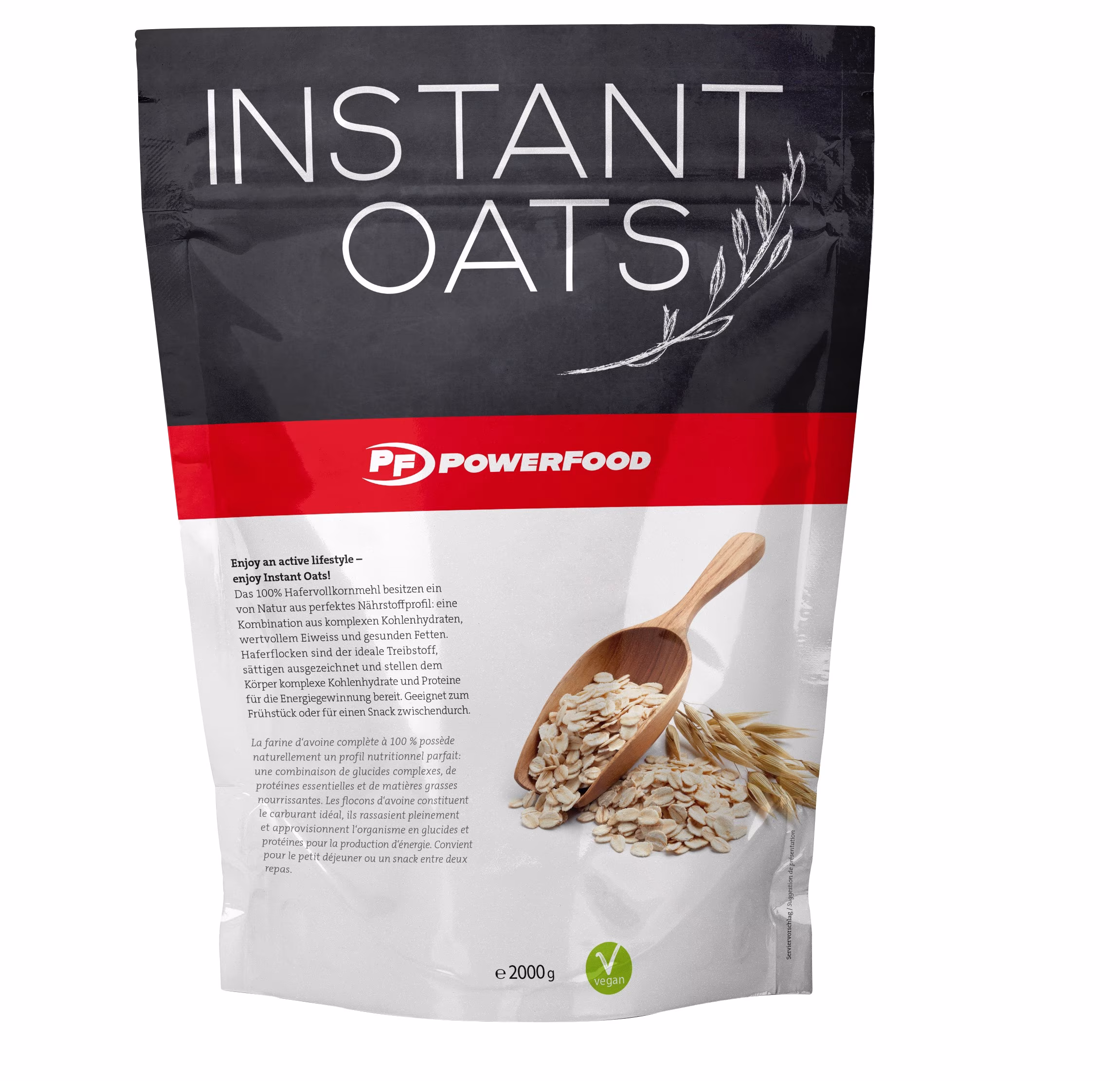 PowerFood Instant Oats (2000g Beutel) PowerFood Instant Oats (2000g Beutel)
