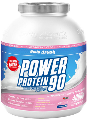 Body Attack New Power Protein 90 (4000g Dose)