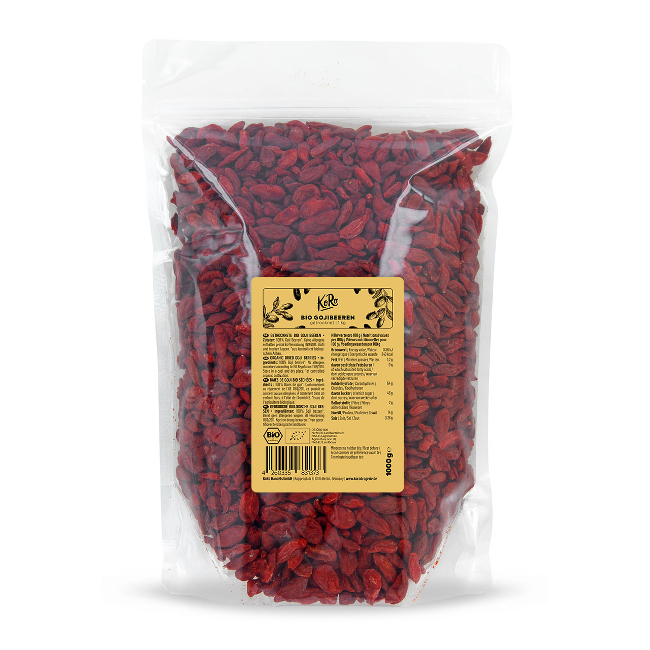 KoRo Bio Goji Beeren (1000g)