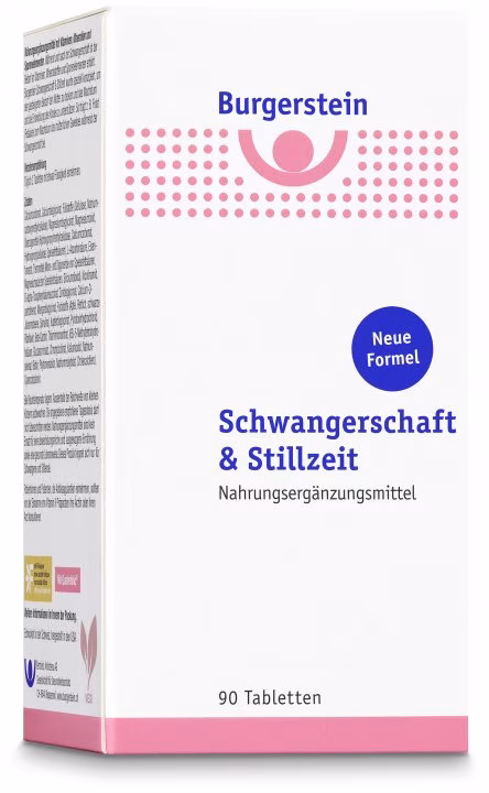 Burgerstein Schwangerschaft & Stillzeit (90 Tabs) Burgerstein Schwangerschaft & Stillzeit (90 Tabs)