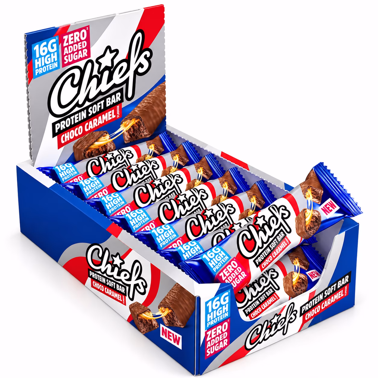 Chiefs Protein Soft Bar (15 x 55g) Chiefs Protein Soft Bar (15 x 55g)