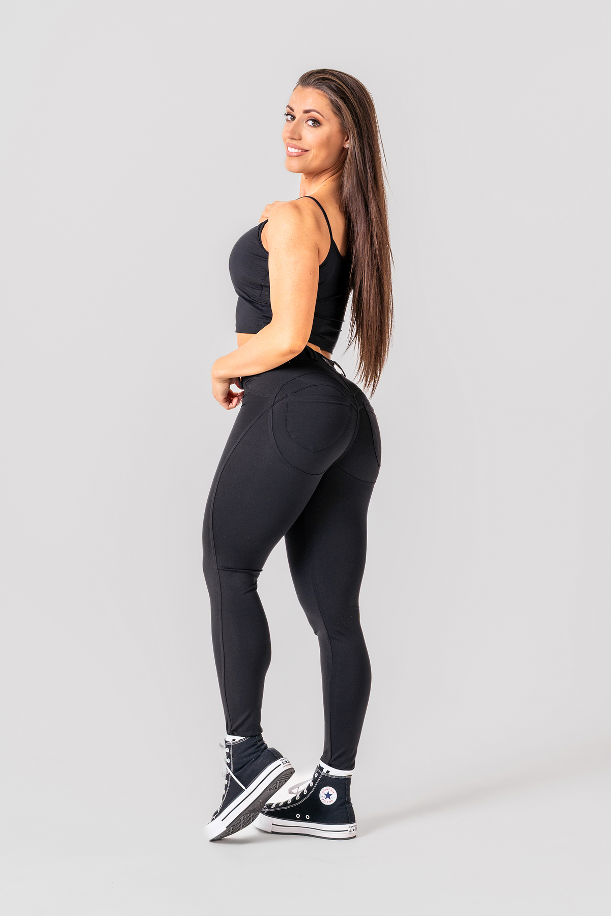 Nebbia Bubble Butt Pants 2.0 Maximum Push-Up - schwarz