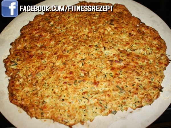 Zucchini-Pizzaboden