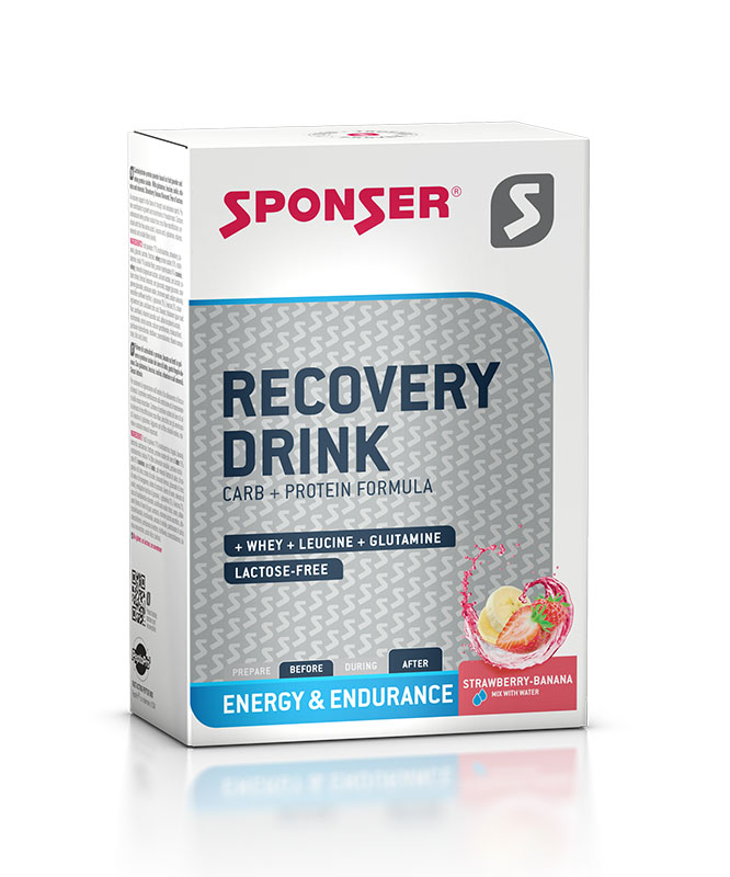 Sponser Recovery Drink (6 x 60g Beutel)