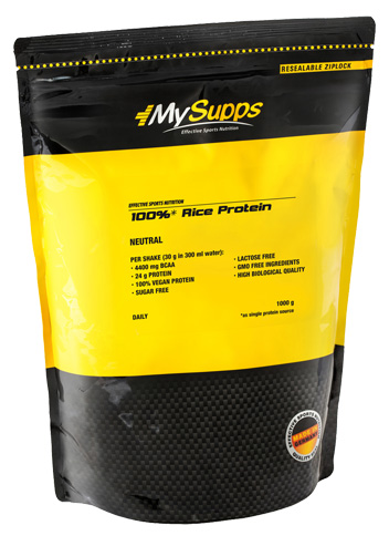 MySupps 100% Rice Protein (1000g Beutel)