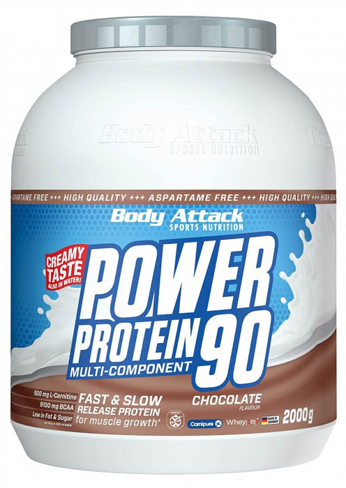 Body Attack New Power Protein 90 (2000g Dose)