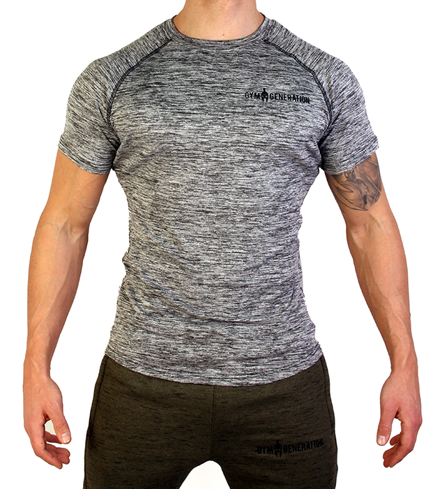 Gym Generation Raglan Performance Shirt - Grey
