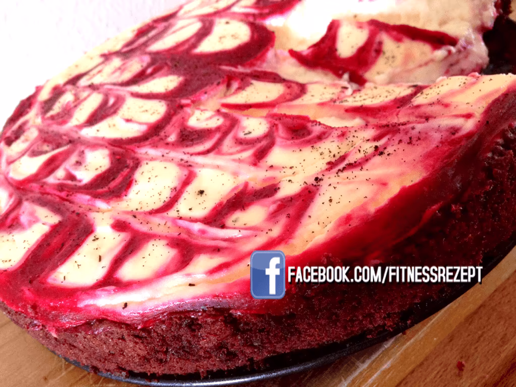 Himbeer-Protein-Käsekuchen