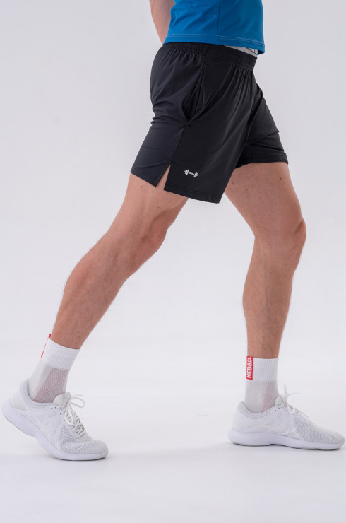 Nebbia Functional Quick-Drying Shorts "Airy" 317 black