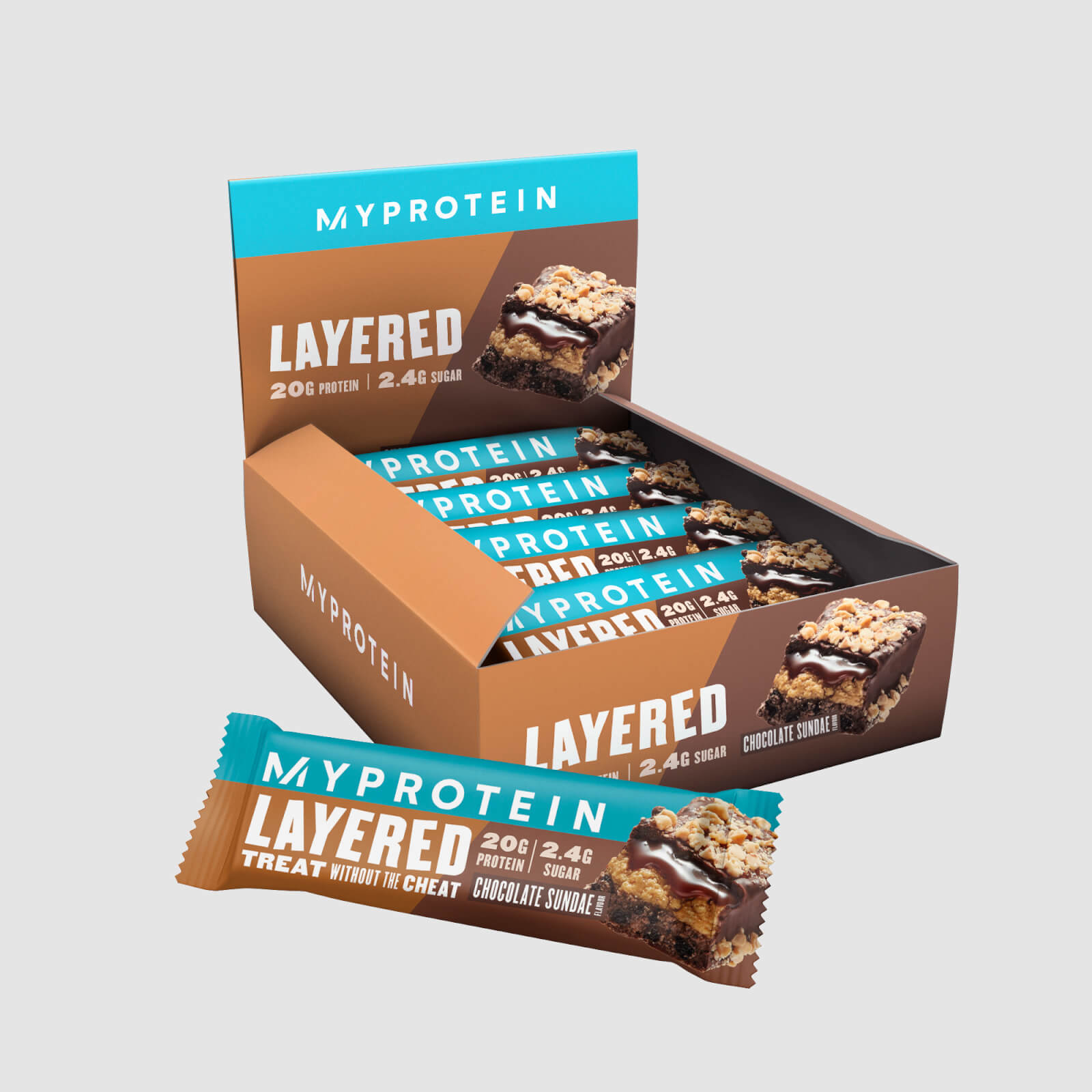 MyProtein Layered Bar (12 x 60g)
