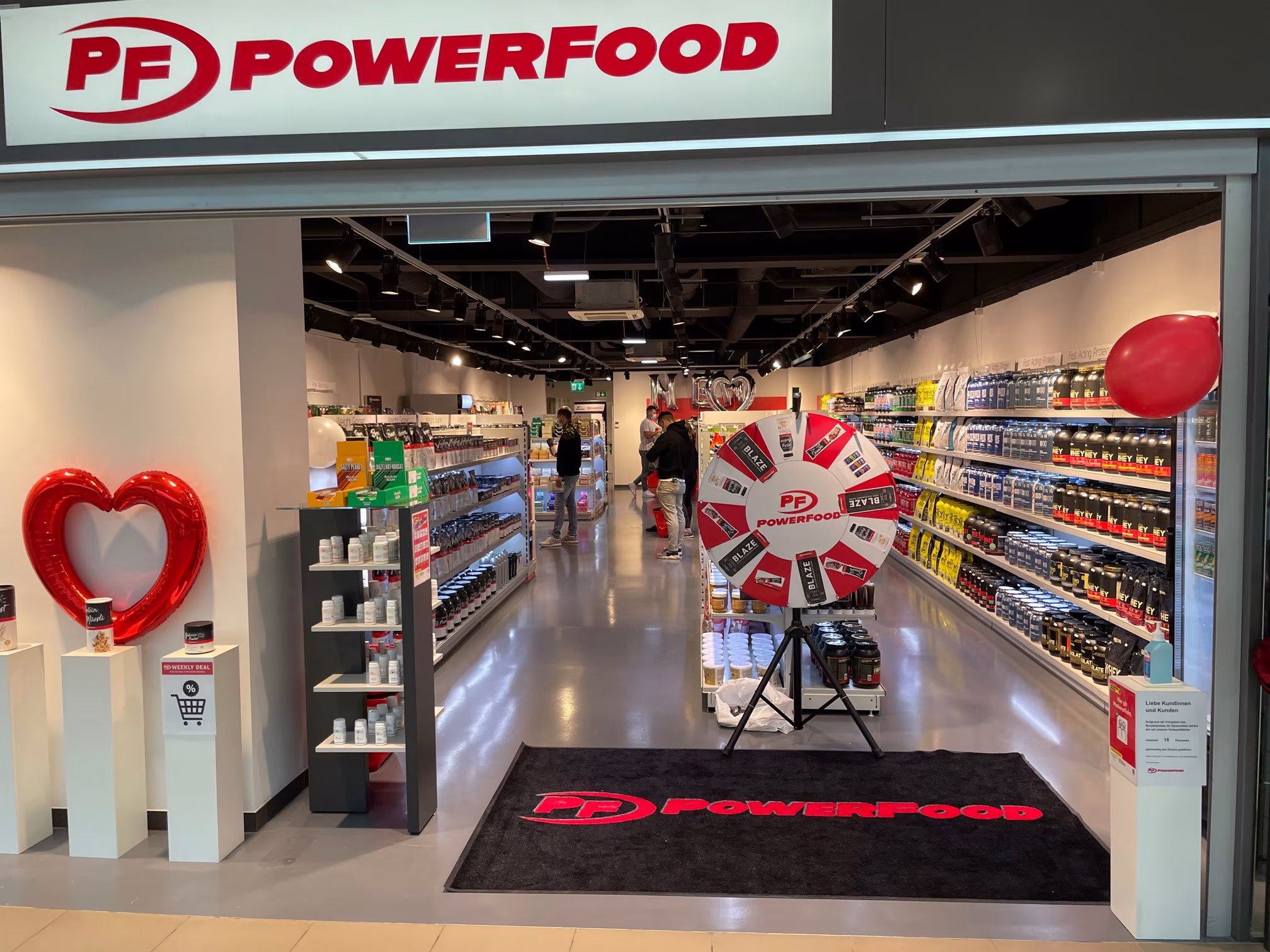 Erfolgreiche Eröffnung PowerFood Store Shoppyland