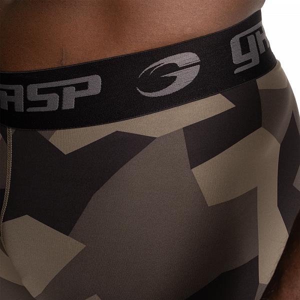Gasp Core Tights Green Stealth Camo
