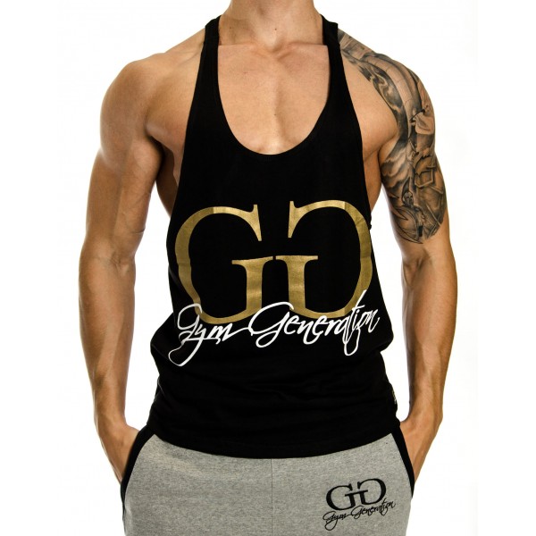 Gym Generation Gold Stringer BLACK