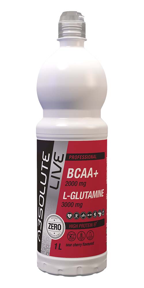 Absolute Live BCAA + L-Glutamine Cherry (1000ml)