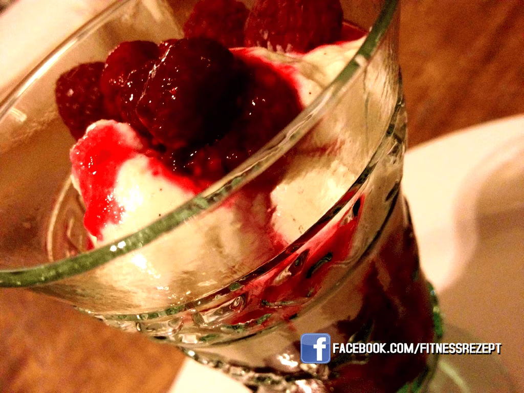 Himbeer Protein Dessert Himbeer Protein Dessert