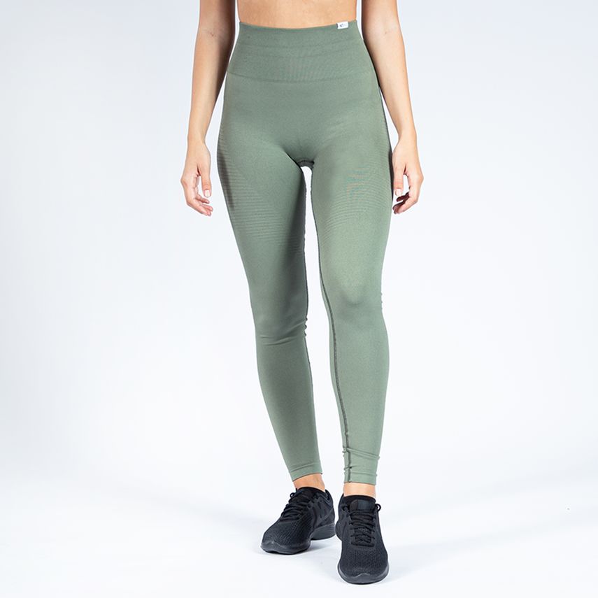 Smilodox Seamless Leggings Bloom Olive