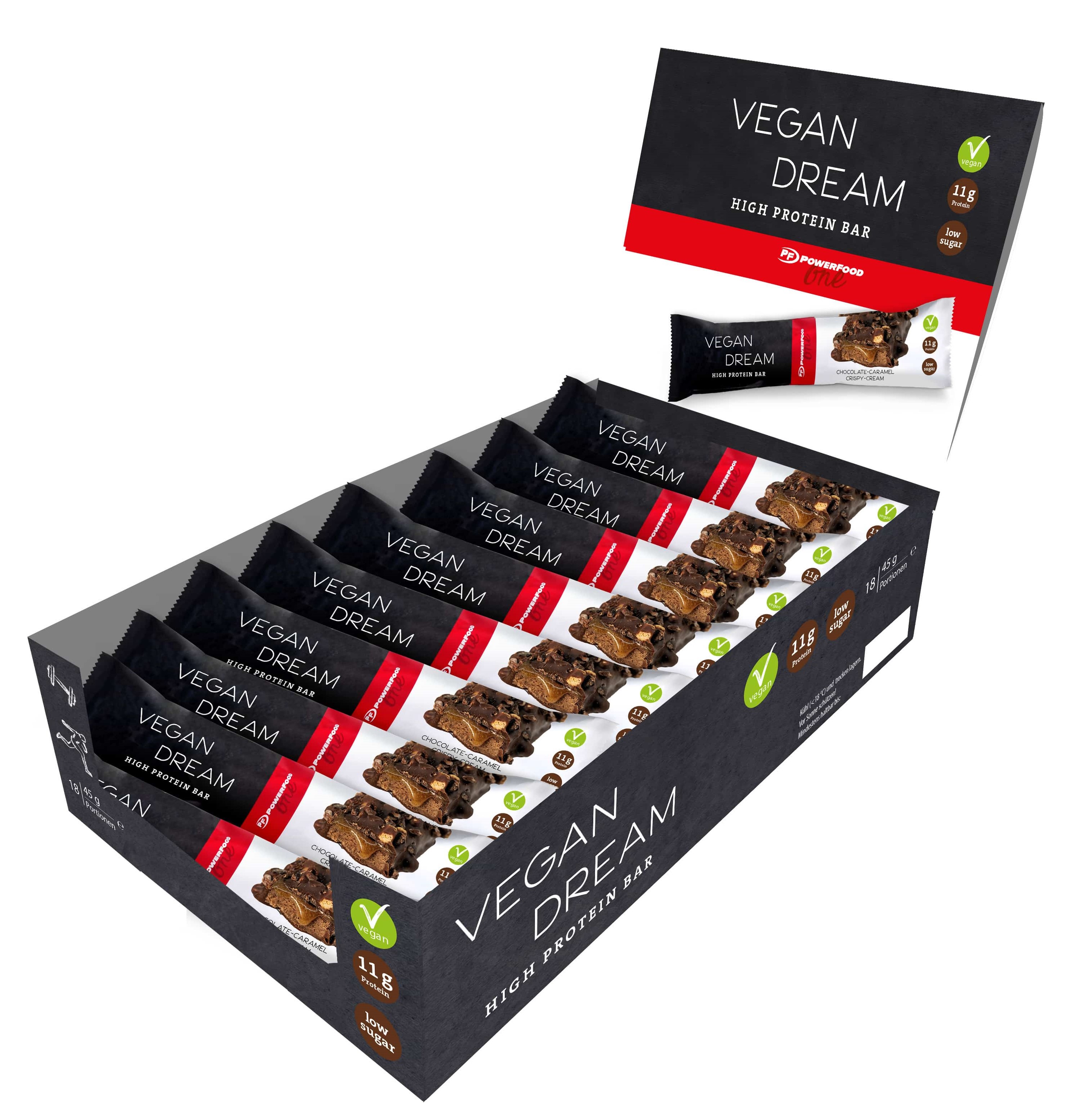 Powerfood One Vegan Dream Bar (18 x 45G)