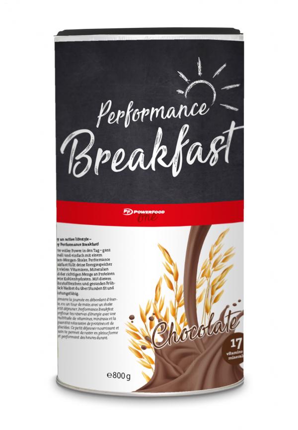 PowerFood One Performance Breakfast (800g Pappwickeldose)