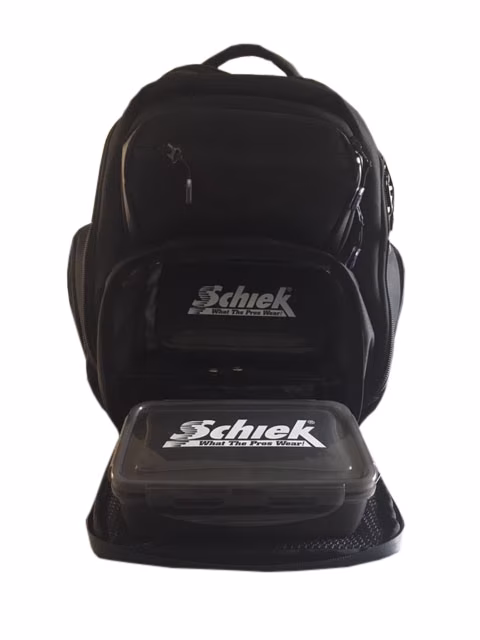 6164_schiek meal bag Schiek Meal Backbag Black
