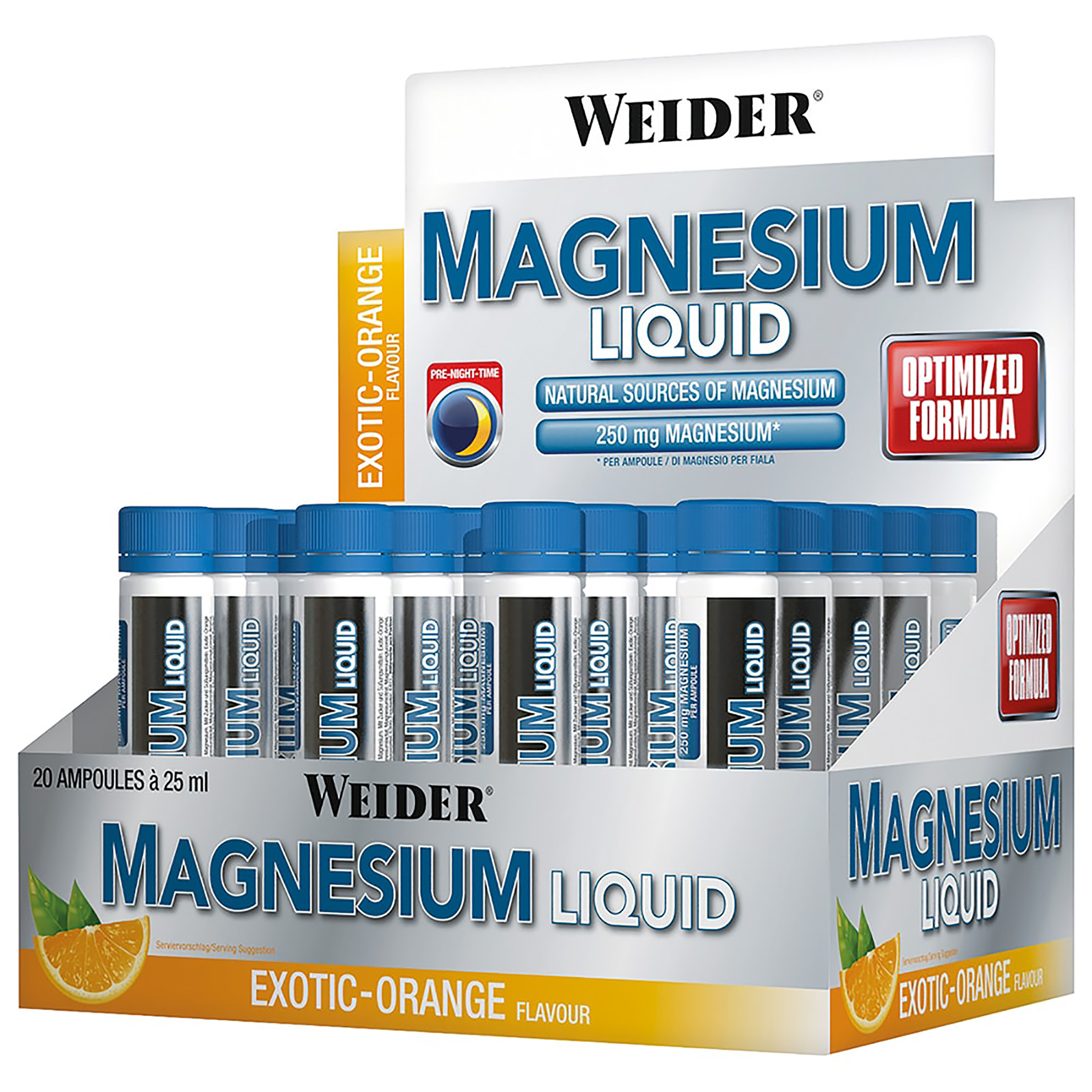 Weider Magnesium Liquid (20 Ampullen à 25ml)