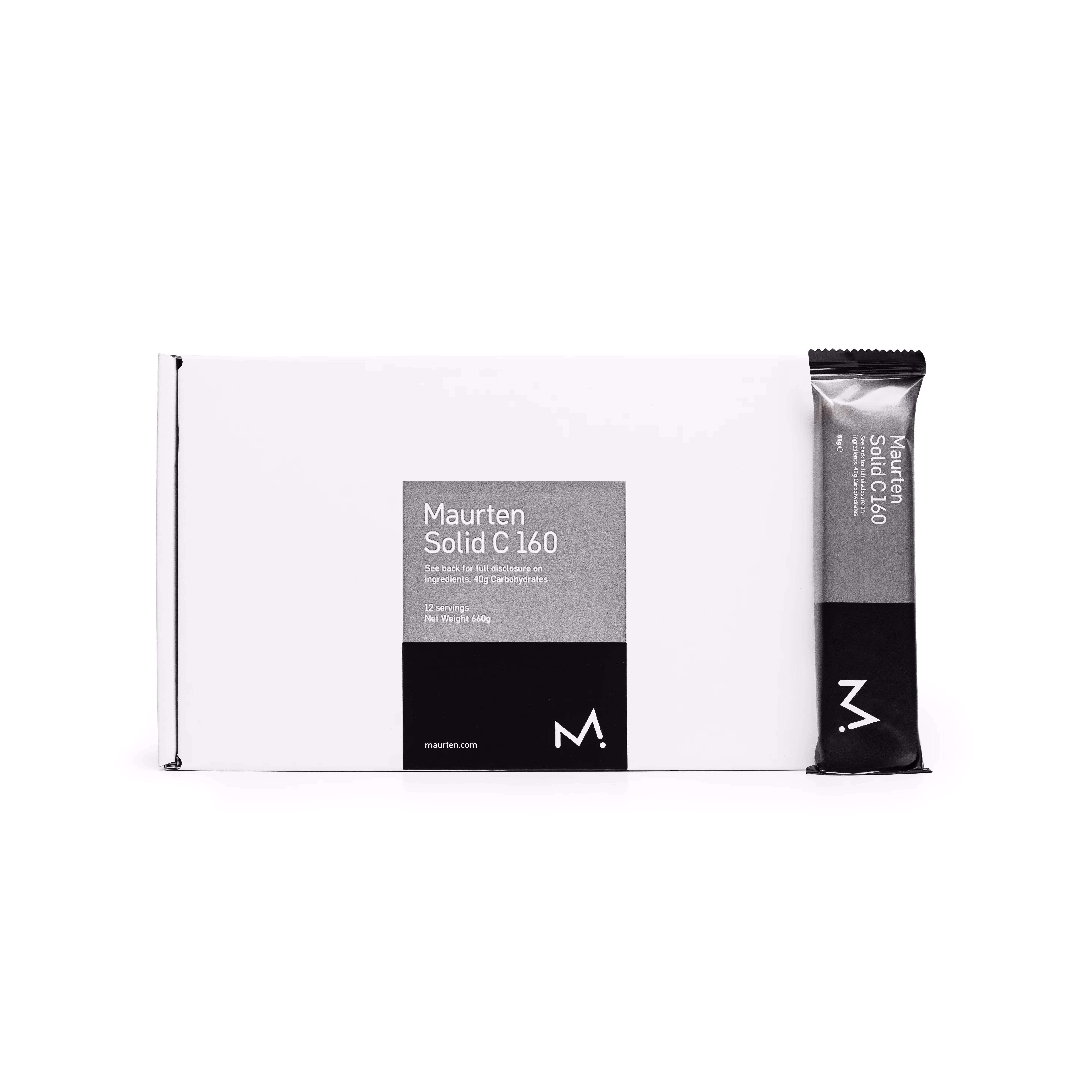 Maurten Solid C 160 Bar (12 x 55G) Maurten Solid C 160 Bar (12 x 55G)