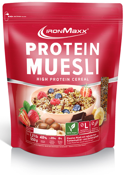 IronMaxx Protein Müsli (550g Beutel)
