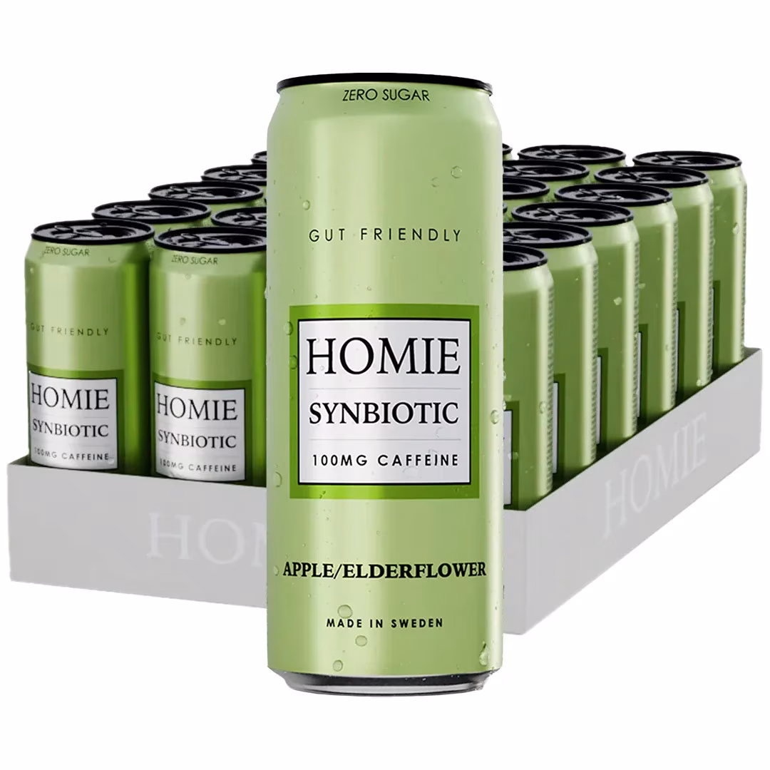 Homie Wake Up Synbiotic Energy Drink (24 x 330ml) Homie Wake Up Synbiotic Energy Drink (24 x 330ml)
