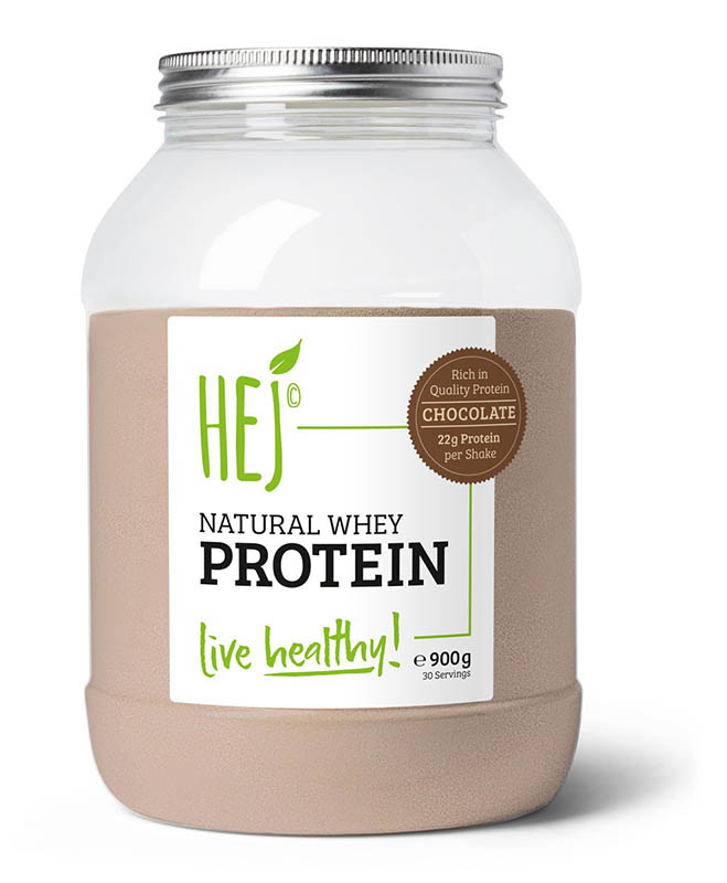 HEJ Natural Whey Protein (900g Dose)