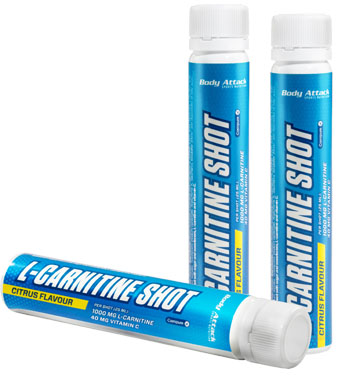 Body Attack L-Carnitine Shots (25ml)