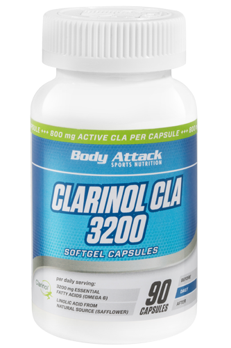 Body Attack Clarinol CLA 3200 (90 Softgel Caps)