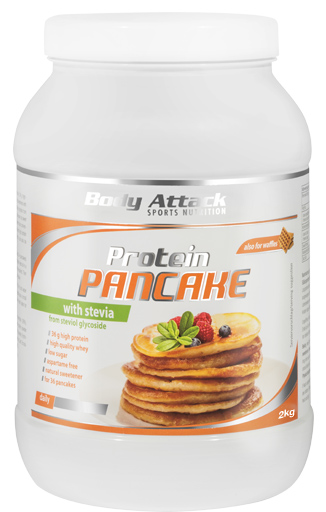 Body Attack Protein Pancake Stevia (2000g Dose)